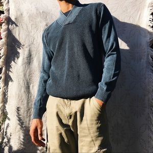 Express Men’s Corduroy Style Sweater